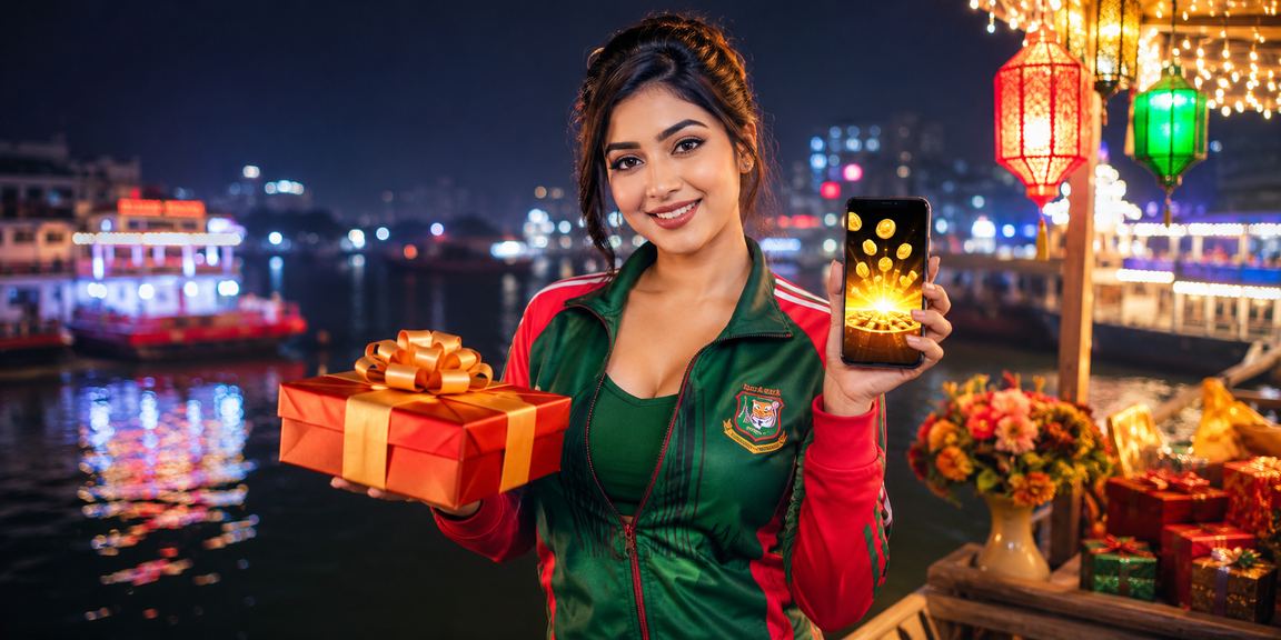 ঢাকায় ঈদ উৎসবে ক্রিকেট বেটিং উপভোগ করছেন একজন ব্যবহারকারী